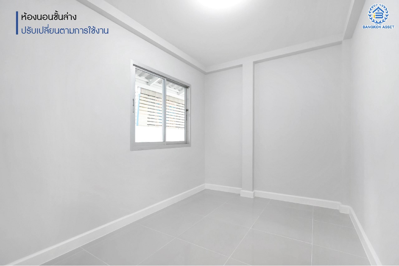 บ้านมือสองตกแต่งใหม่ ม.ศุภาลัยวิลล์ วงแหวน-รัตนาธิเบศร์ เนื้อที่ 51.1 ตร.ว. ฟังก์ชันจัดเต็ม 4 ห้องนอน 2 ห้องน้ำ 2 ที่จอดรถ Master Bedroom พร้อม Walk- in Closet ตอบโจทย์ทุกการเข้าอยู่ บนทำเลเดินทางสะดวก ใกล้ ถ.กาญจนาภิเษก เซ็นทรัลเวสต์เกต และรถไฟฟ้า "สถานีคลองบางไผ่